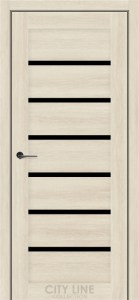 Атлантік Крем/Чорне скло